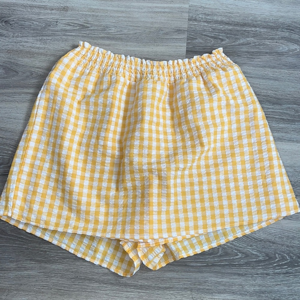 Plaid Skort
